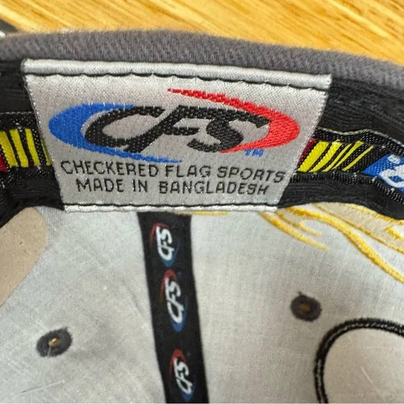 NWT Vintage NASCAR 2004 Nextel Cup Series Black and Yellow Cap - Picture 7 of 8